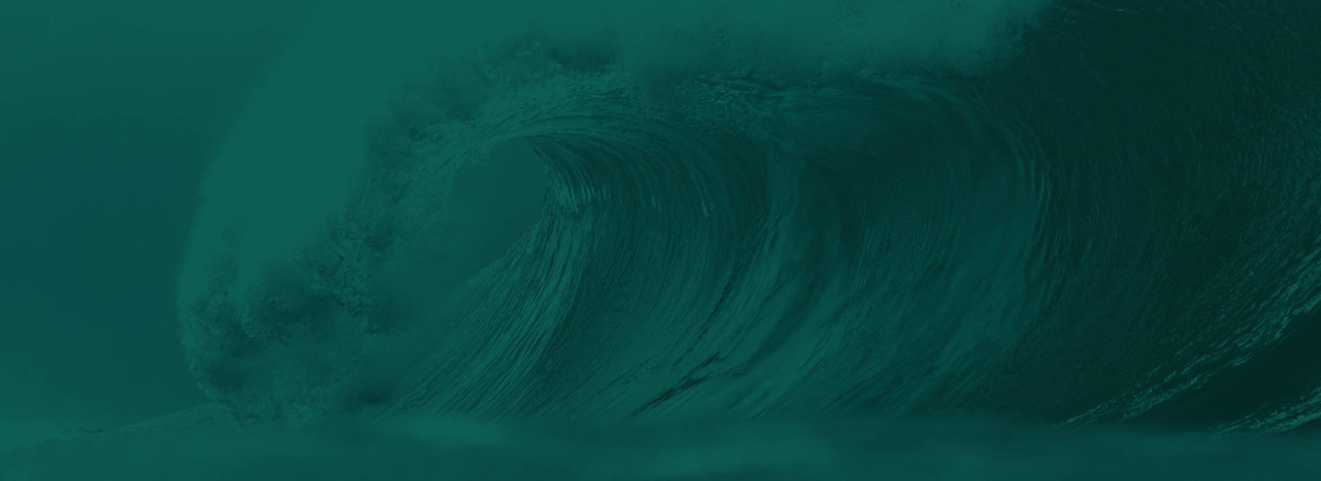 Green wave background